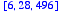 [6, 28, 496]