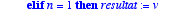 fibo1 := proc (n::integer) local resultat, u, v, k,...