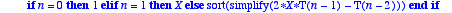 T := proc (n::integer) option remember; if n = 0 th...