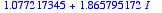 1.077217345+1.865795172*I