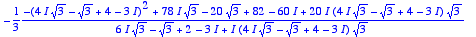 -1/3*(-(-7/2-7/2*I*sqrt(3)+3/2*sqrt(14-14*I*sqrt(3)...