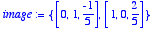 image := {vector([0, 1, -1/5]), vector([1, 0, 2/5])...