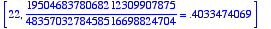 [22, 1950468378068212309907875/48357032784585166988...