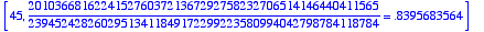 [45, 2010366816224152760372136729275823270651414644...